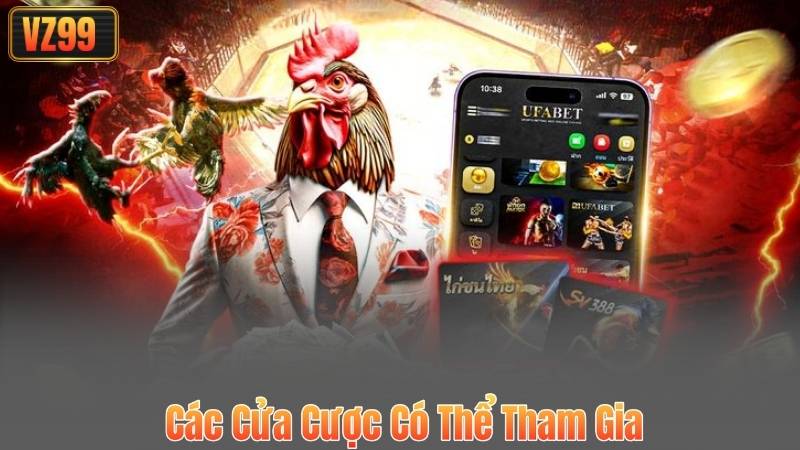 Trực Tiếp Đá Gà Đòn C1 – Giải Đấu Chiến Kê Đỉnh Cao Tại VZ99 7 Các Cửa Cược Có Thể Tham Gia